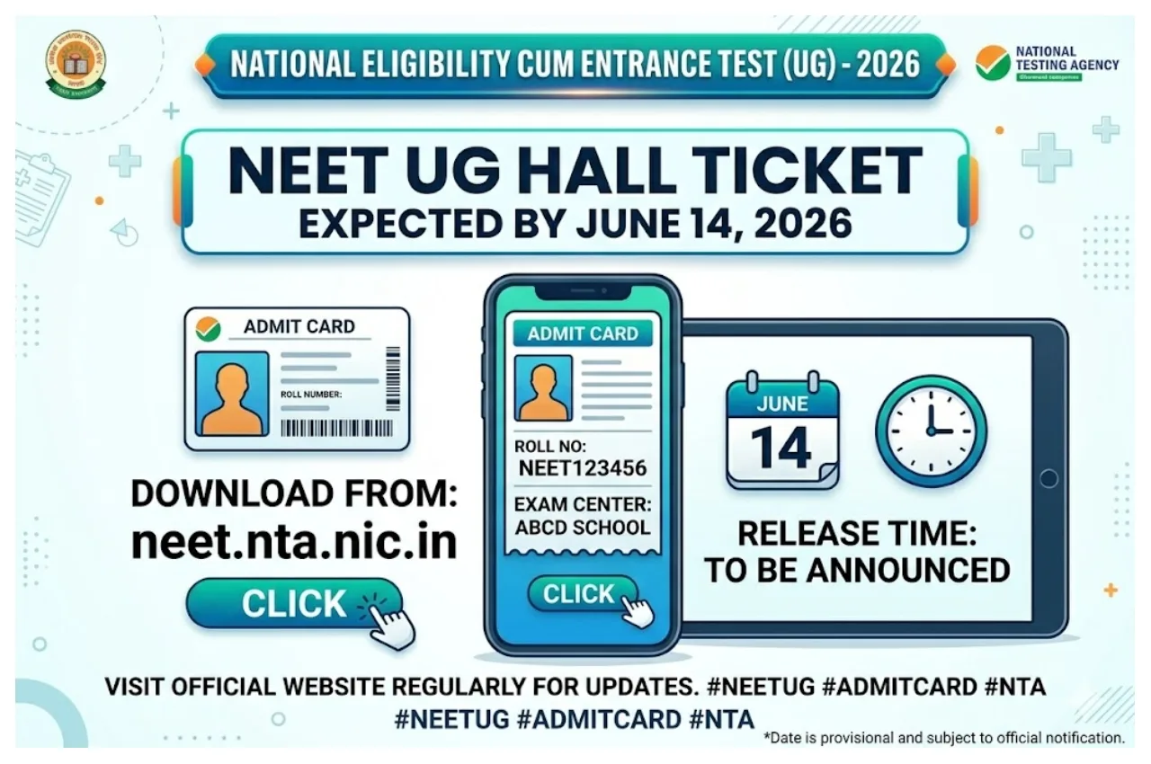 NEET UG Admit Card 2026...