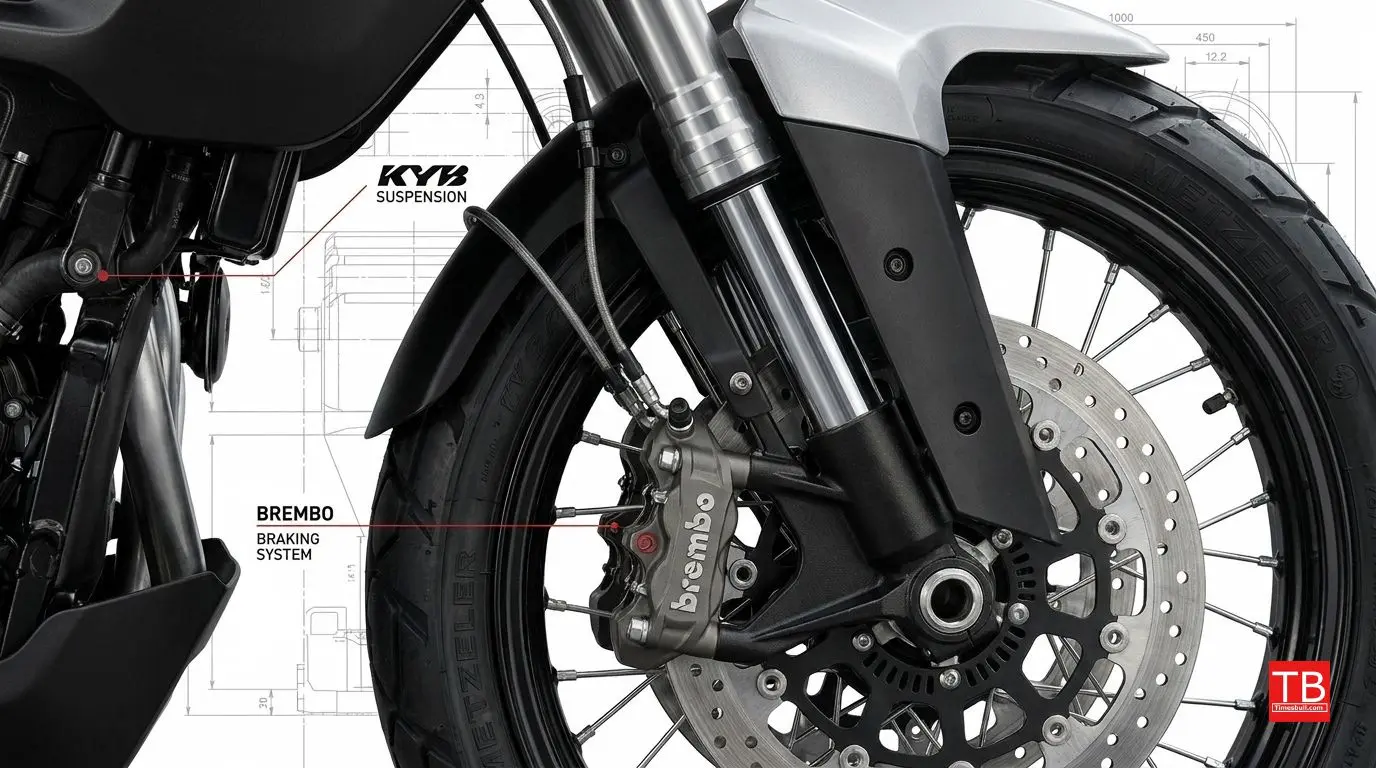 KYB Suspension and Brembo Callipers