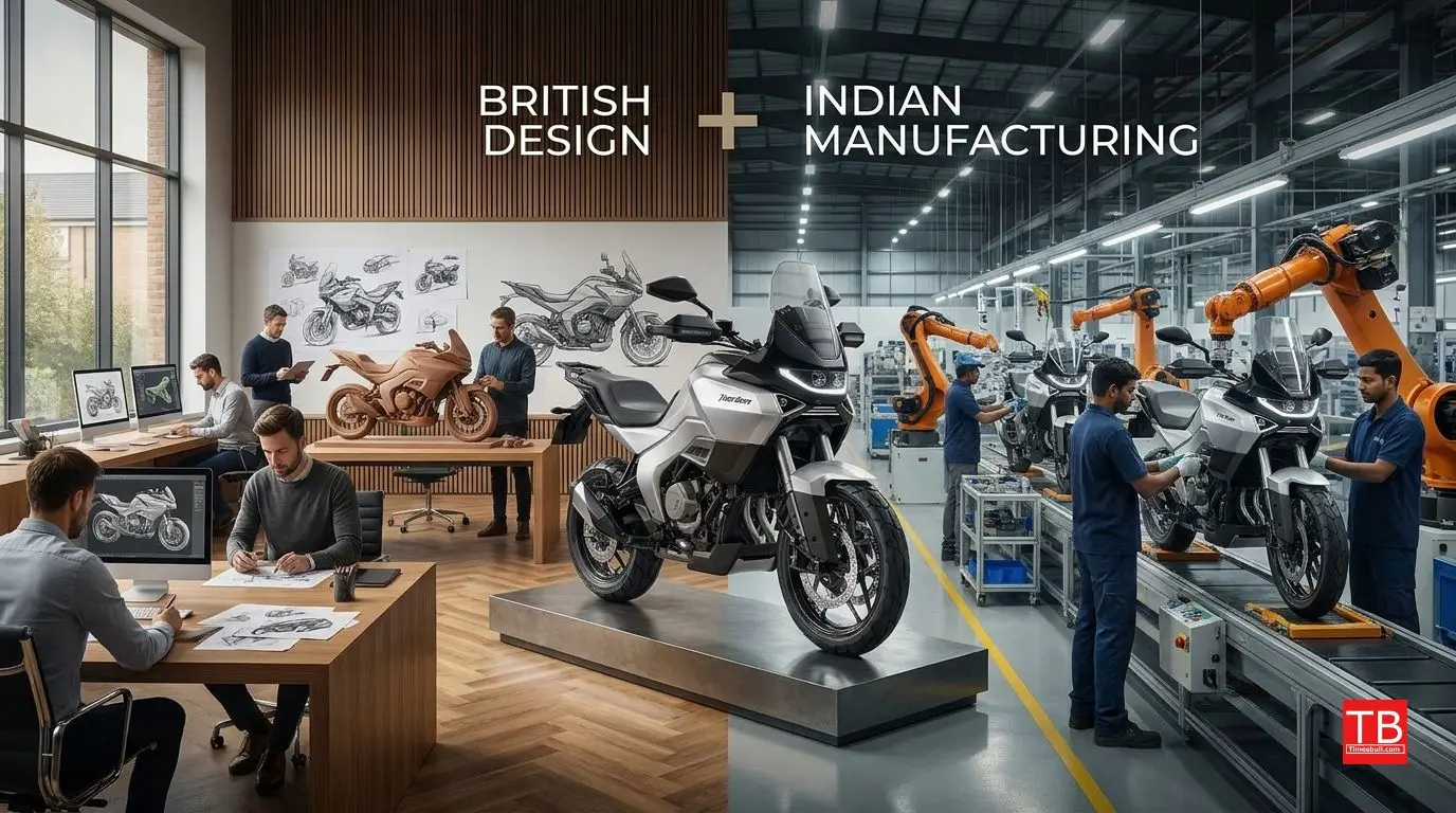 Design in the UK, manufacture in India