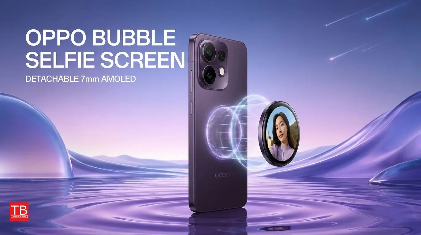 The Innovative "OPPO Bubble" Selfie Screen