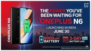 OnePlus N6 Promises 3