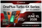 OnePlus Turbo 6X Series Set to Launch on June 10 with 8000mAh Battery, 80W Charging