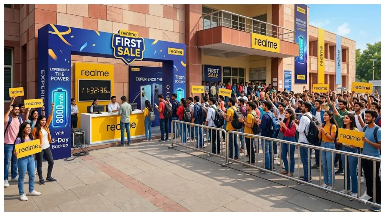 Realme P4R 5G First Sale...
