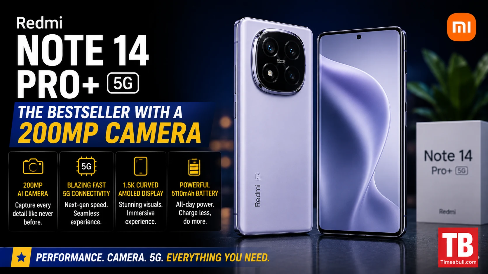 Redmi Note 14 Pro + 5G - the bestseller with&hellip;