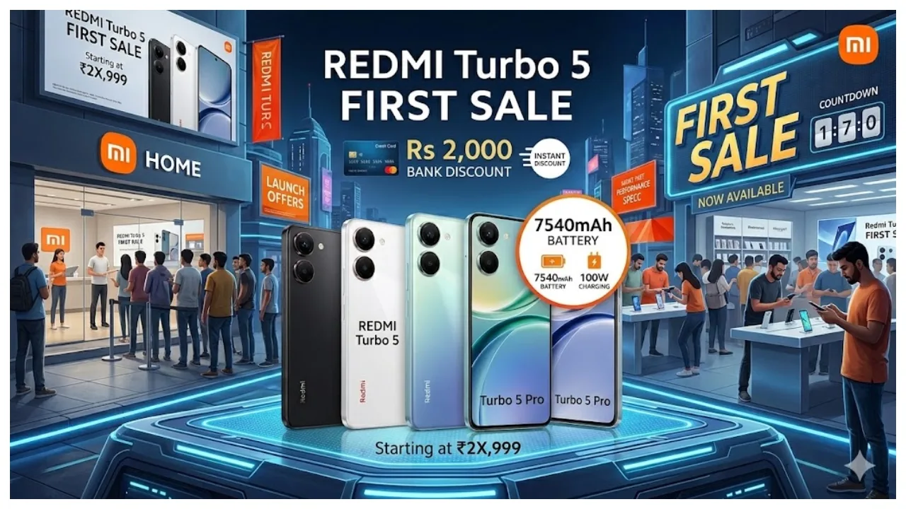 Redmi Turbo 5 First