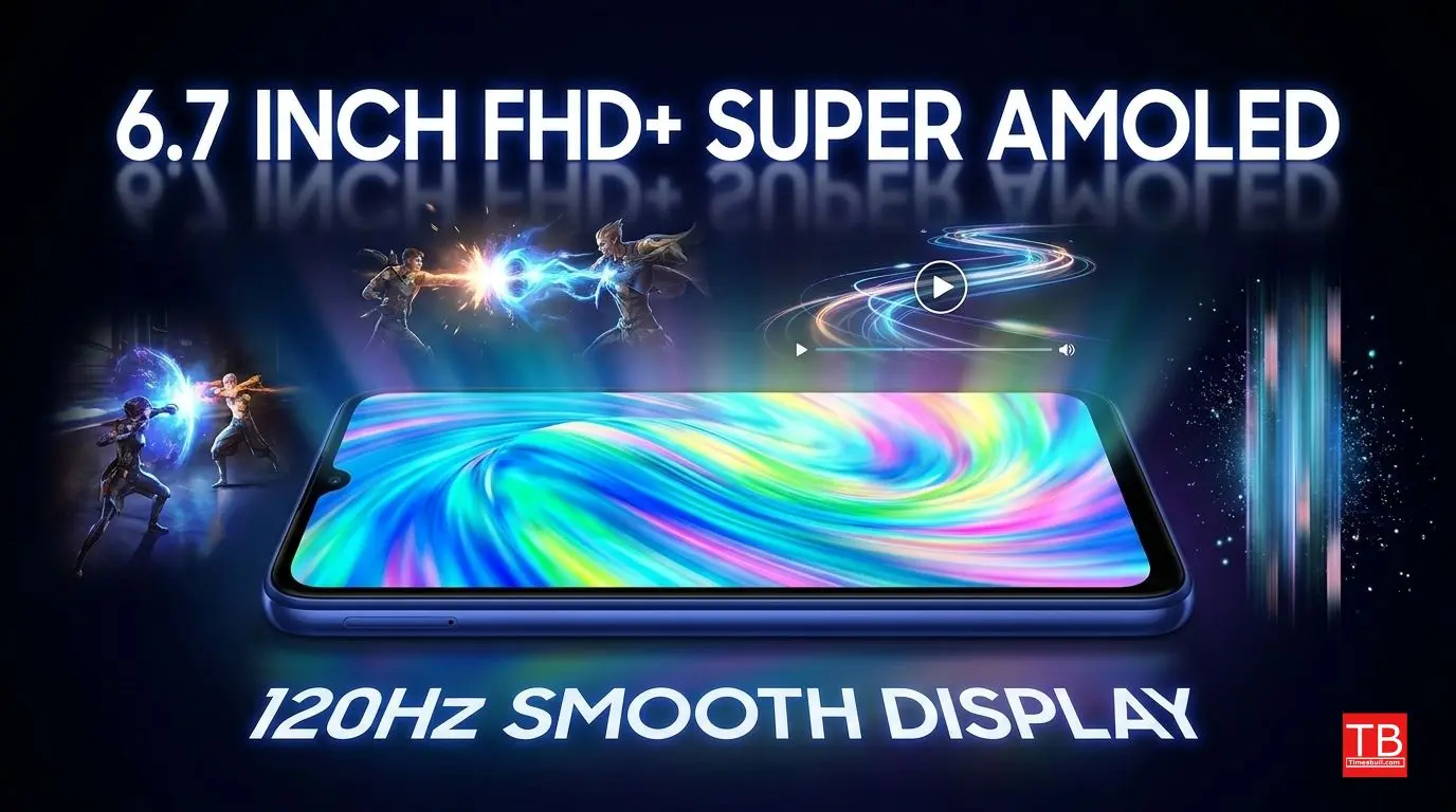6.7 -inch Immersive display
