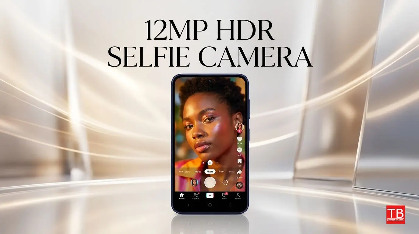 12MP front camera with HDR