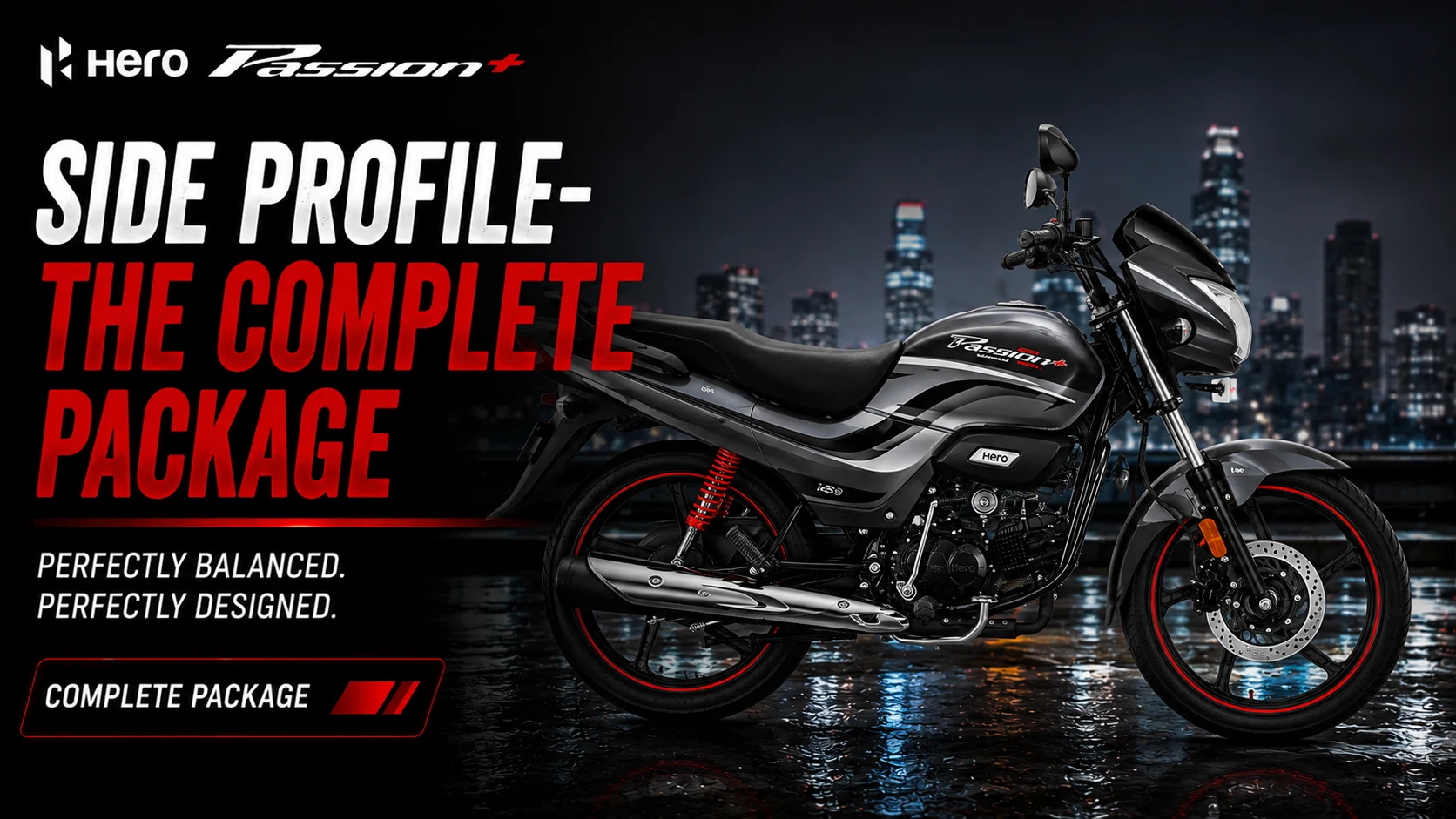 Side profile - The complete package.