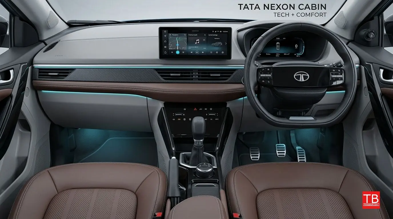 Tata Nexon - Luxurious Cabin