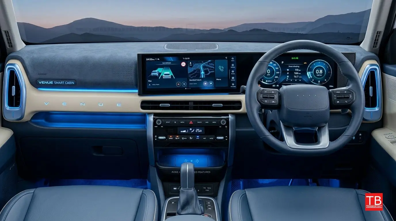 Hyundai Venue Modern cabin