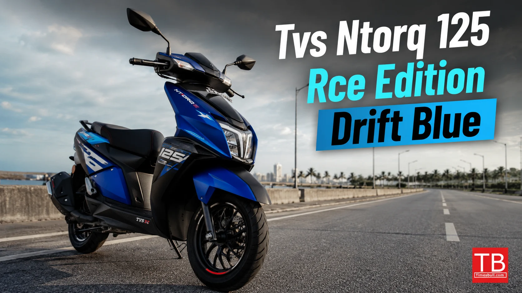 TVS NTORQ 125 Race Edition - Drift Blue