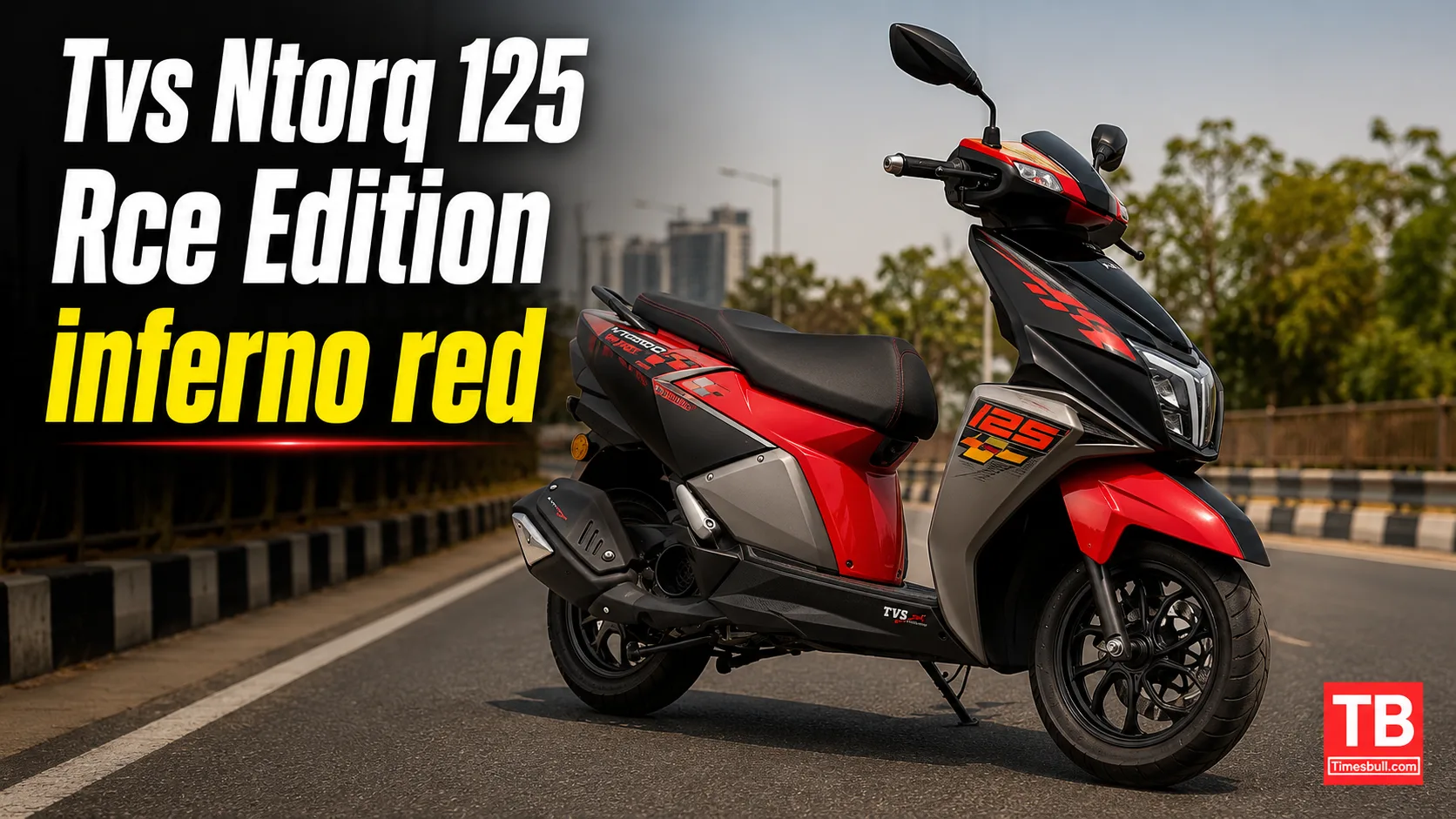 TVS NTORQ 125 Race Edition - Inferno Red