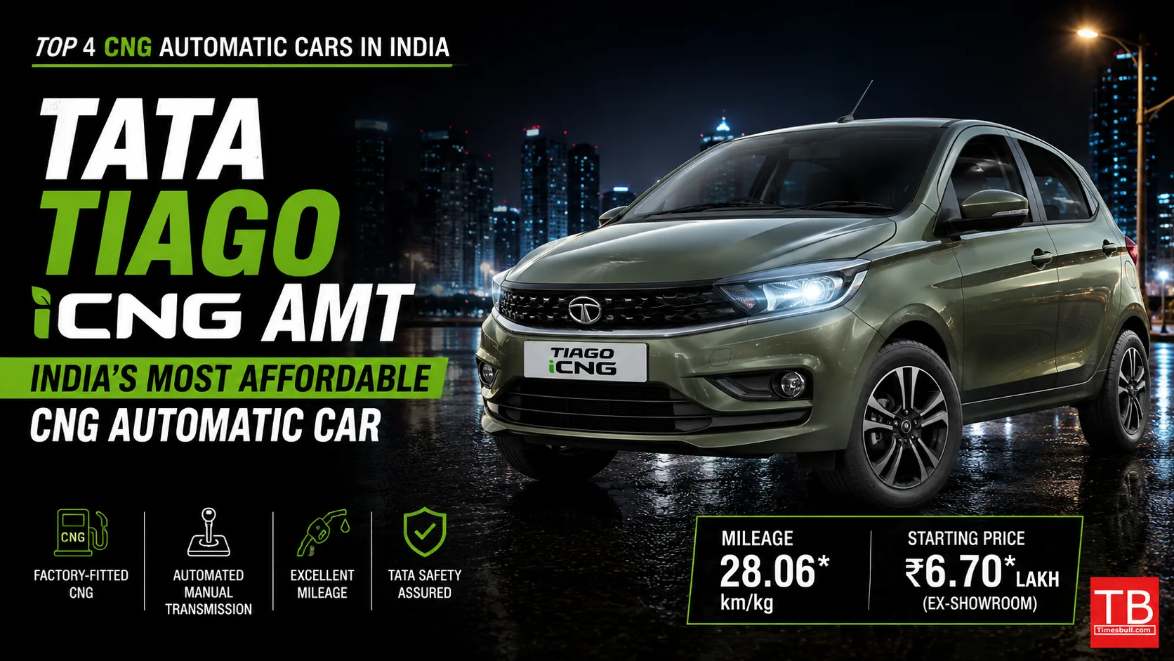 Tata Tiago iCNG AMT