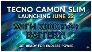 Tecno Camon Slim Launching