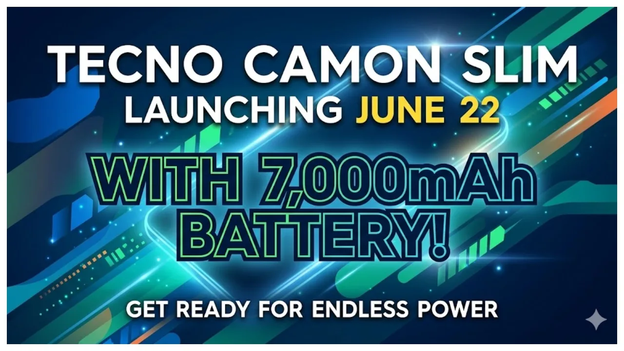 Tecno Camon Slim Launching
