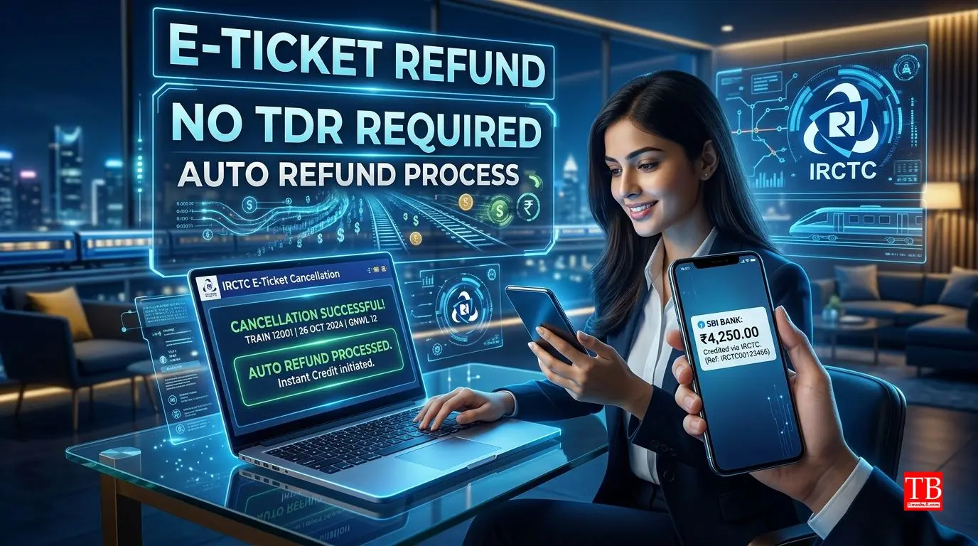 No TDR required for e-tickets