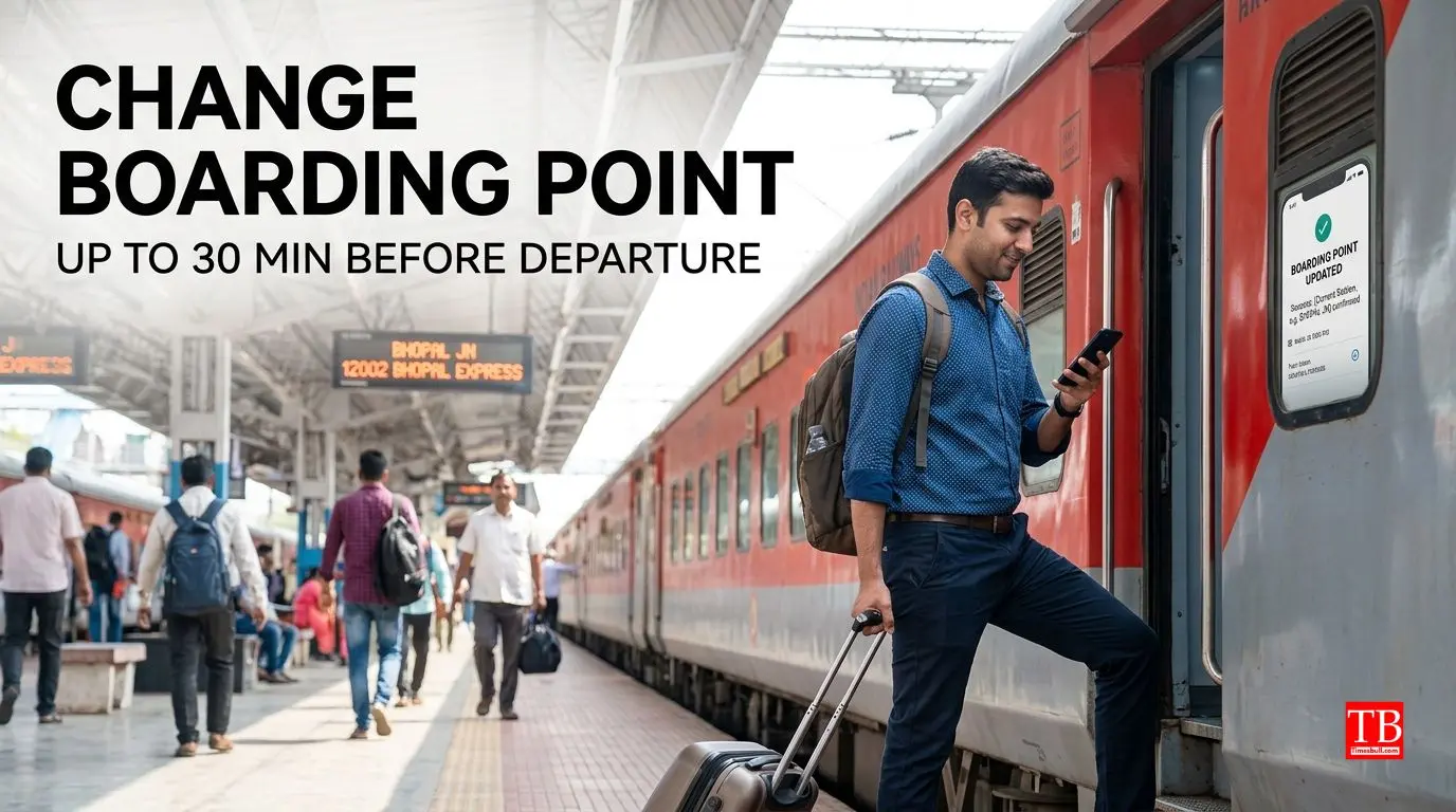 Change of boarding point
