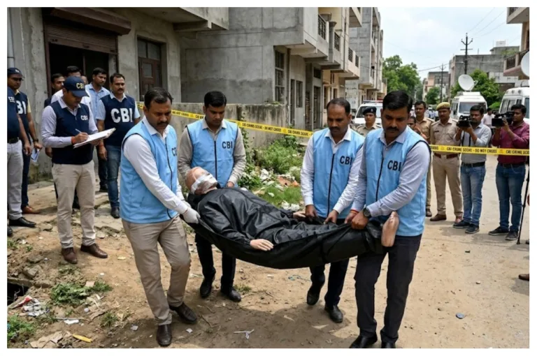 Twisha Sharma Case – CBI Carries 80-Kg Dummy to Reenact Twisha Death & Husband on 5-Day Remand