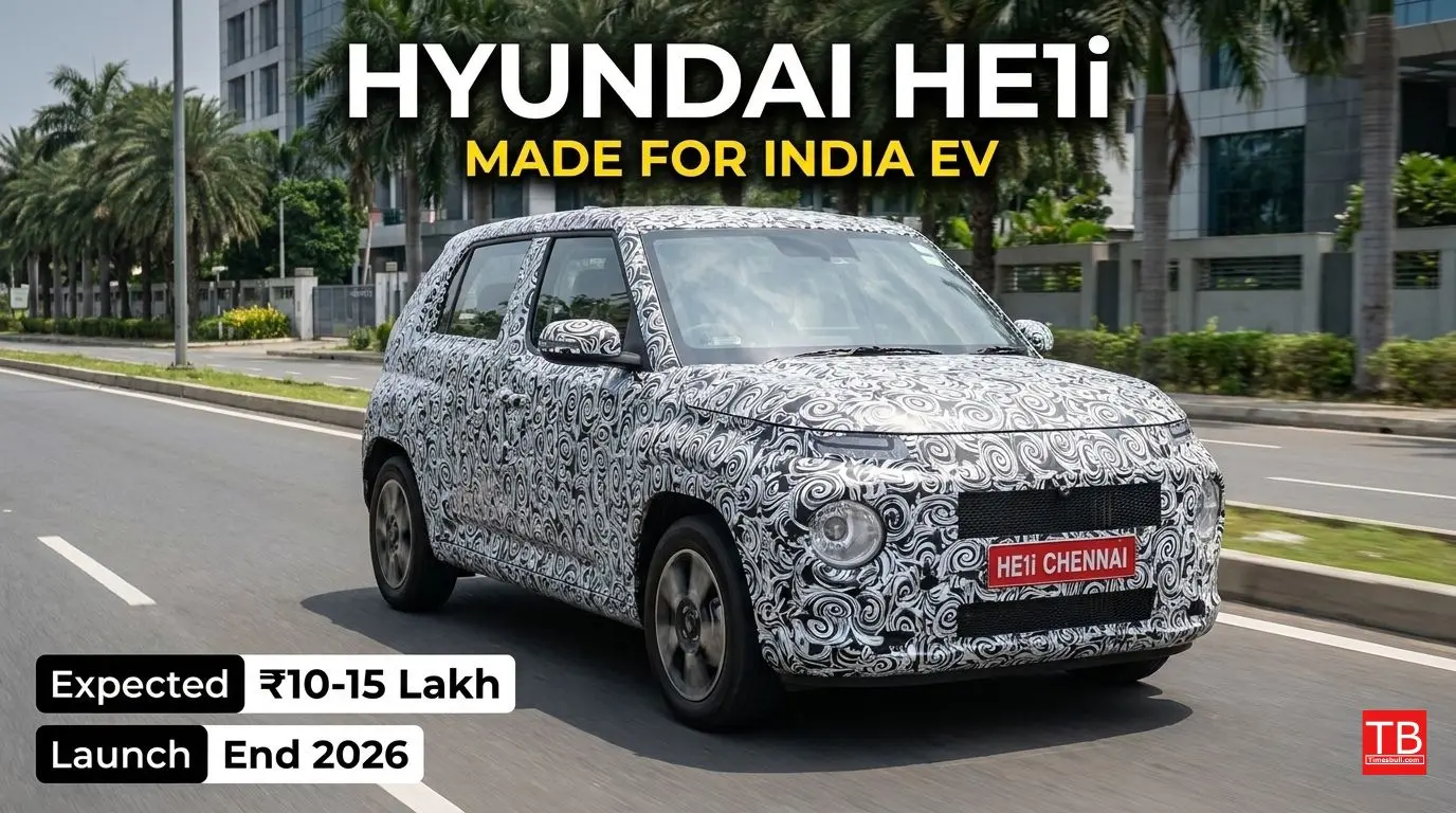 Hyundai HE1i - Made-in-India electric SUV