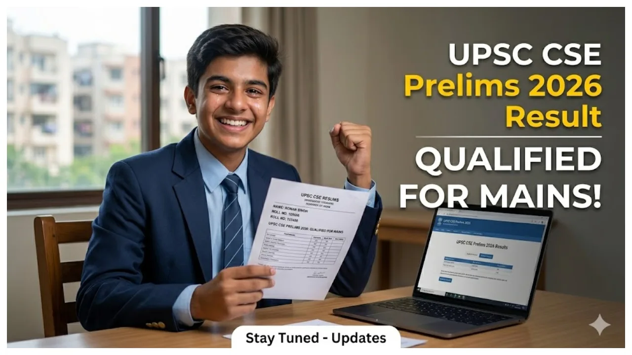 UPSC CSE Prelims 2026 Result...