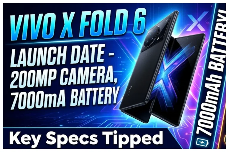 Vivo X Fold 6 Launch Date – 200MP Camera, 7000mAh Battery  Key Specs Tipped