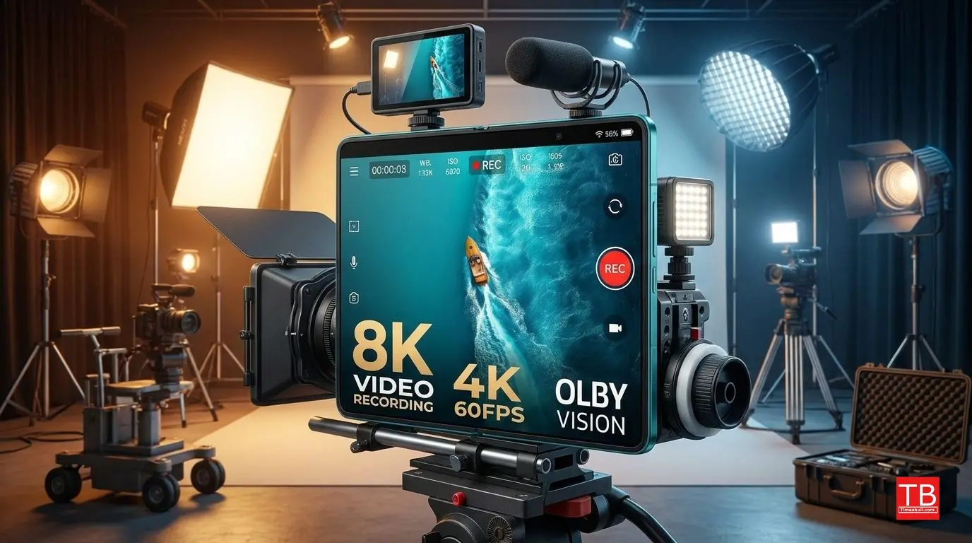 8K video recording and Dolby Vision