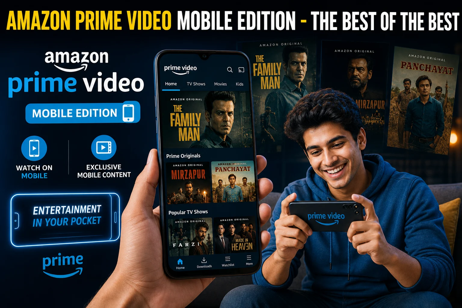 Amazon Prime Video Mobile Edition - The best of the&hellip;