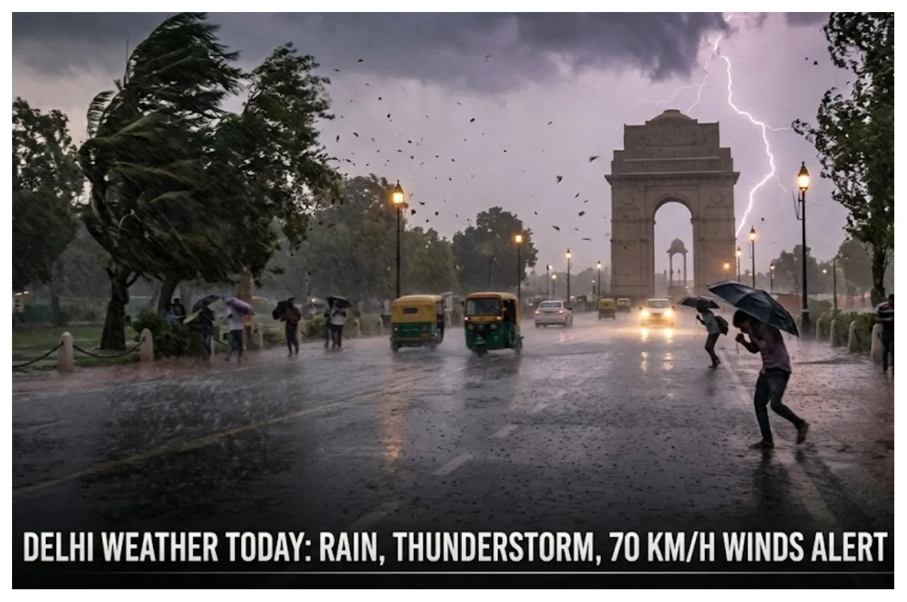 Delhi Weather Today –