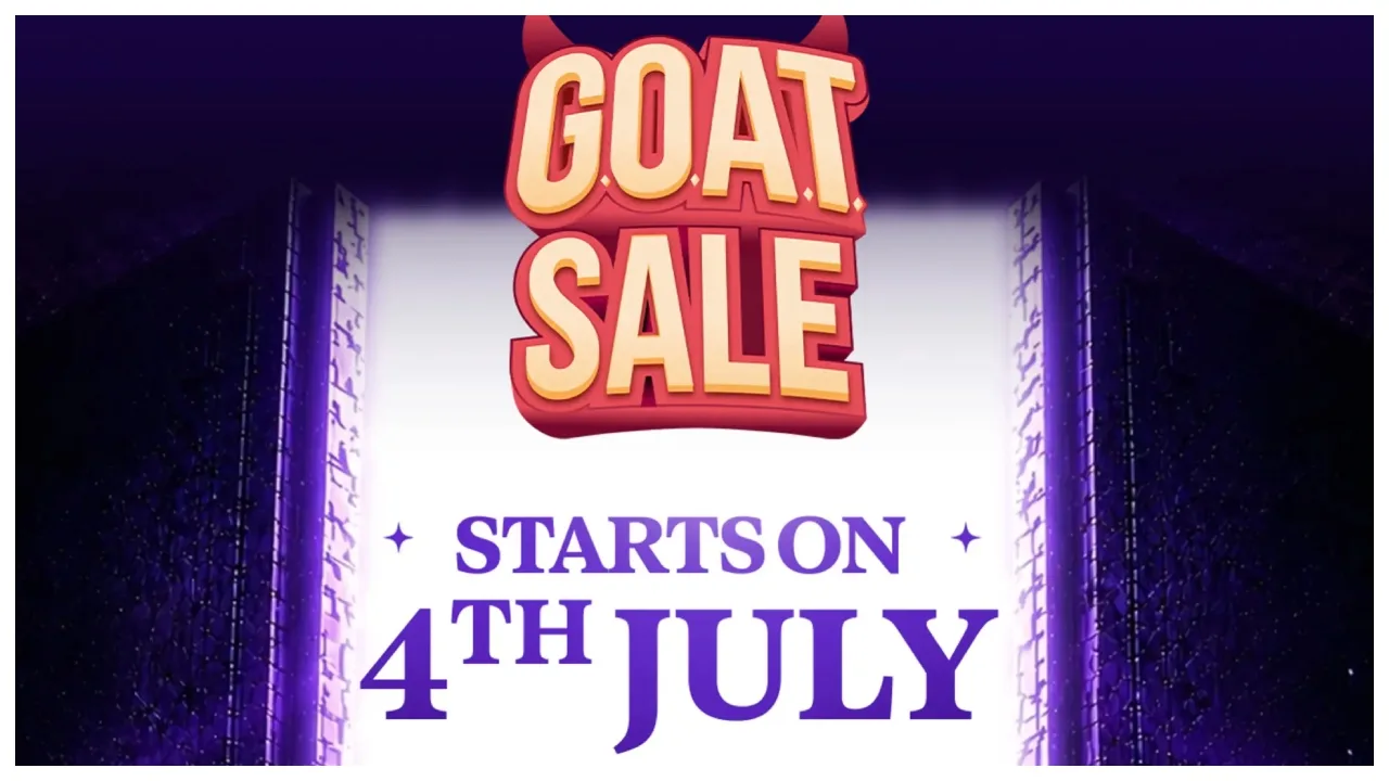 Flipkart GOAT Sale 2026 – Huge Discounts on iphones, TVS, Hero, Bajaj Two-Wheelers From July 4 - Image 1
