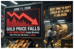 Gold Price Falls June