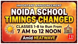 Noida School Timings Changed