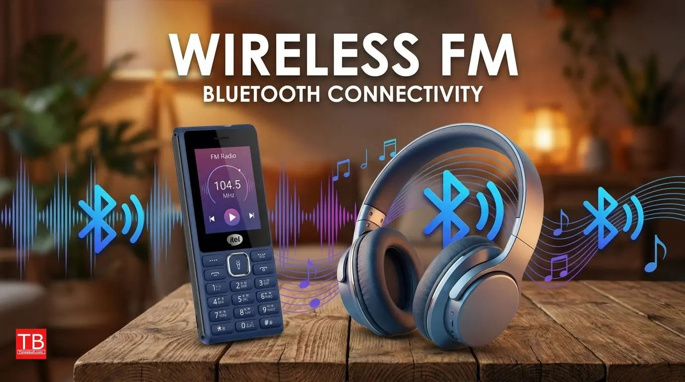 FM radio and Bluetooth.