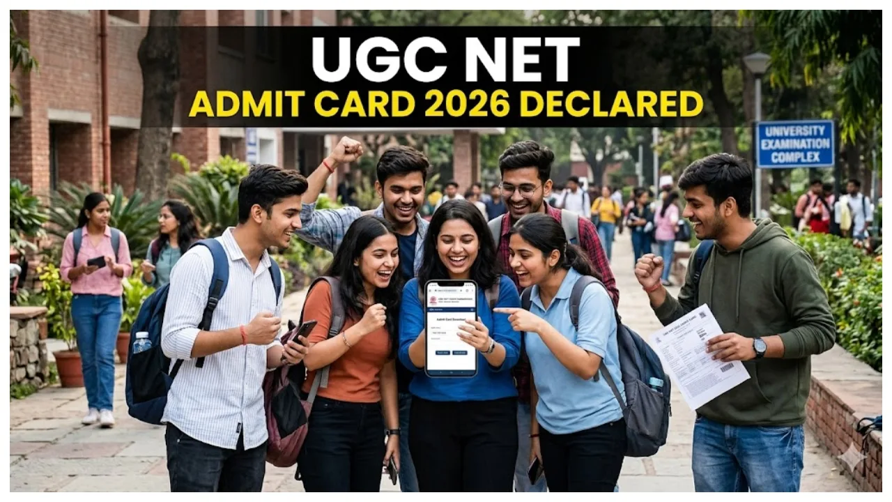 UGC NET June Admit Card...