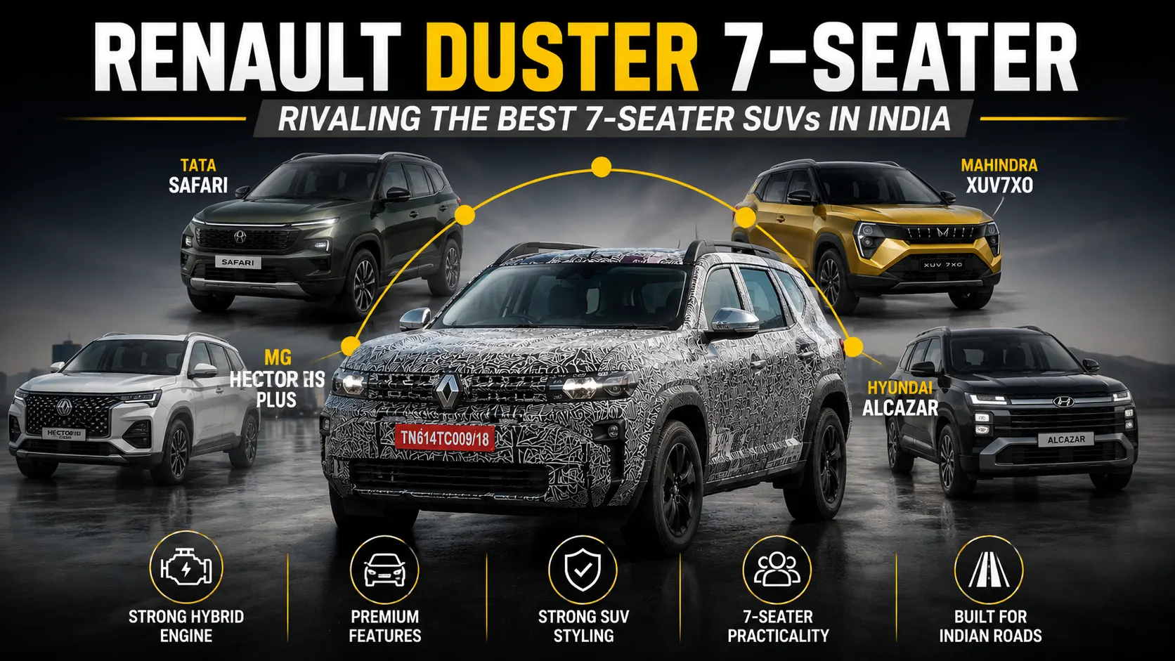The Tata Safari rivals the likes of the Mahindra XUV7XO,&hellip;