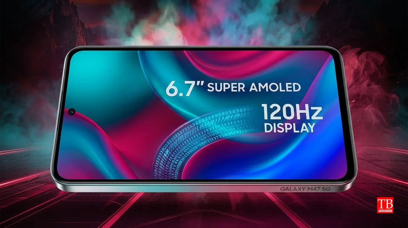 Samsung Galaxy M 47.5 G - Display and protection
