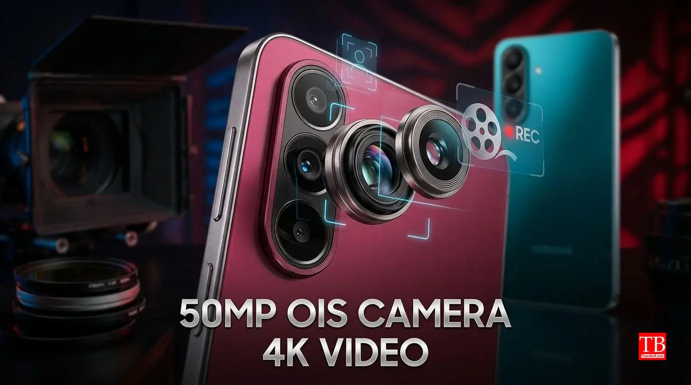 Samsung Galaxy M 47.5 G - 50MP camera system