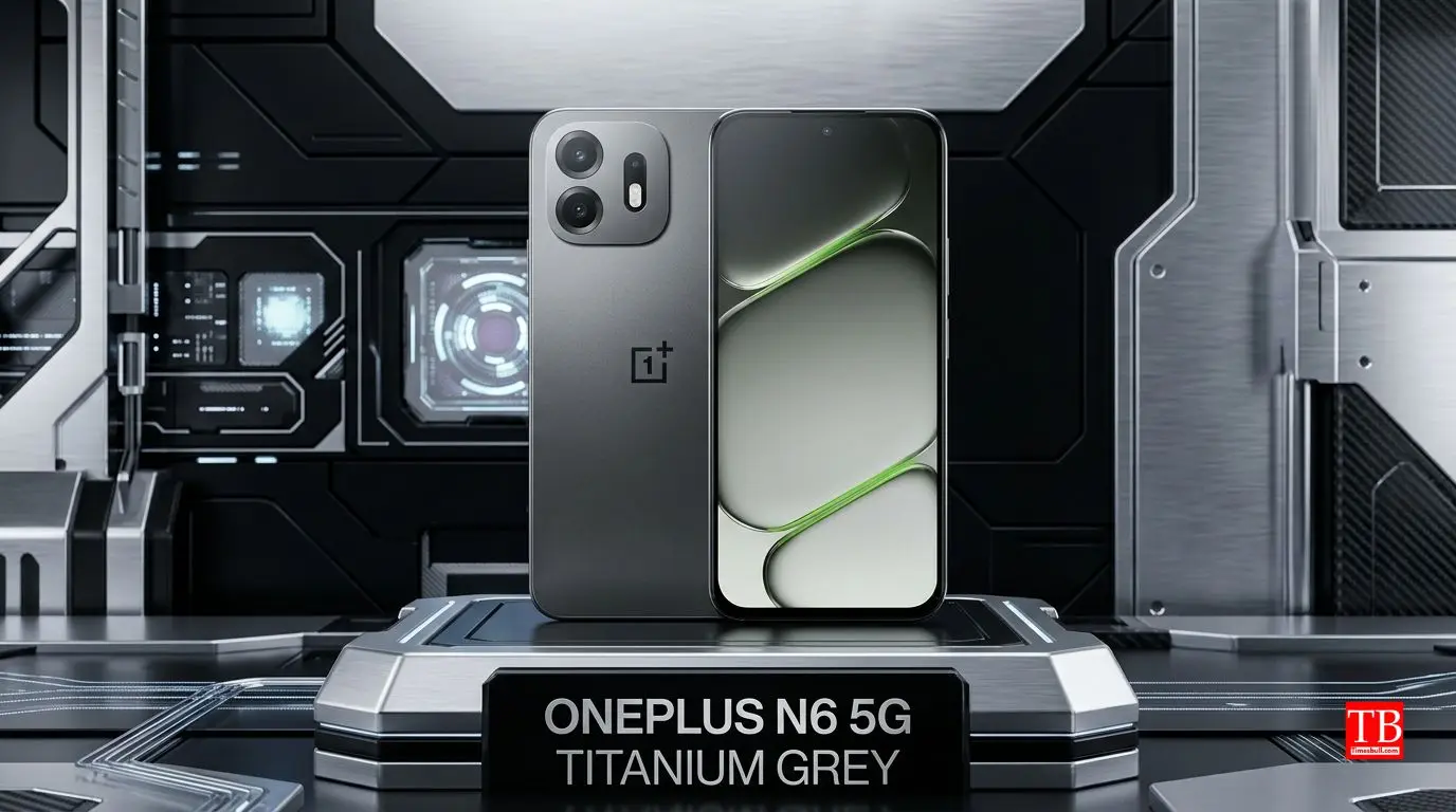 OnePlus N 6.5 G in Titanium Grey colour
