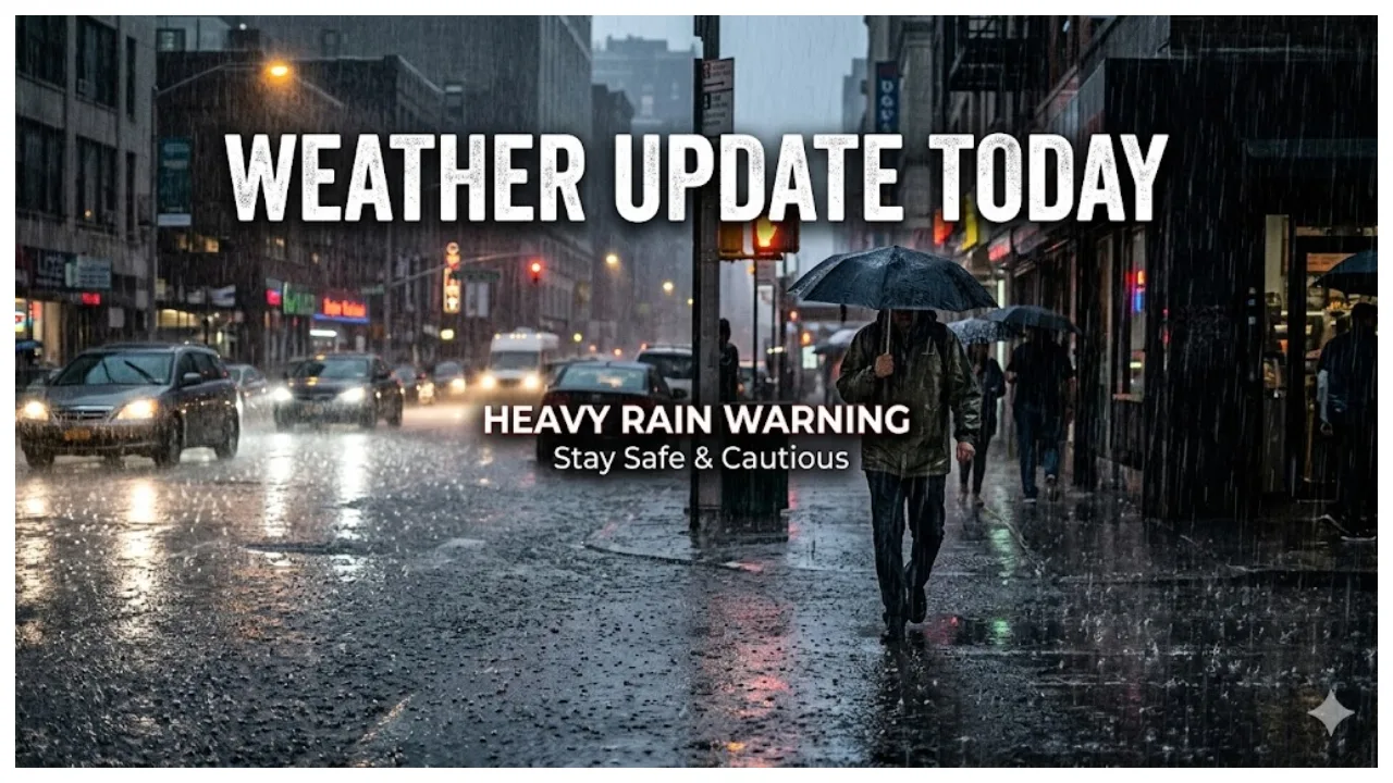 Weather Update Today –