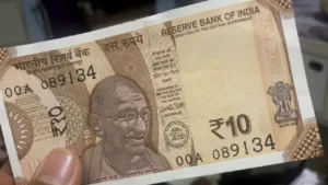Got a ₹10 Note