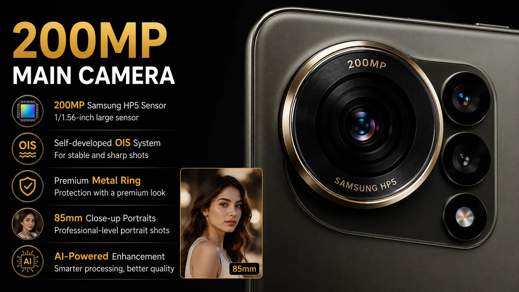 200MP main camera
