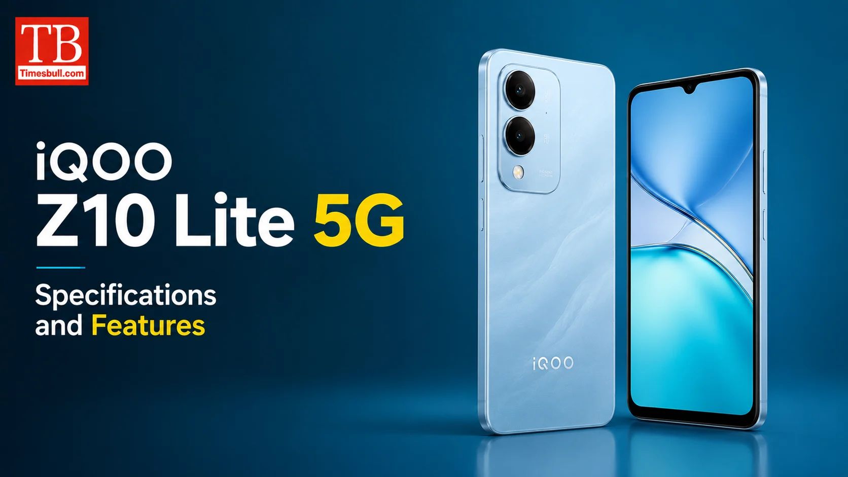 iQOO Z10 Lite 5G specifications and features