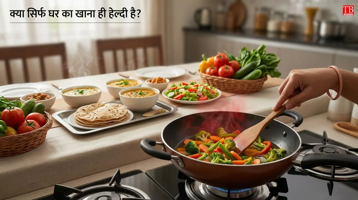 क्या घर का खाना हेल्दी है? सच्चाई जानिए