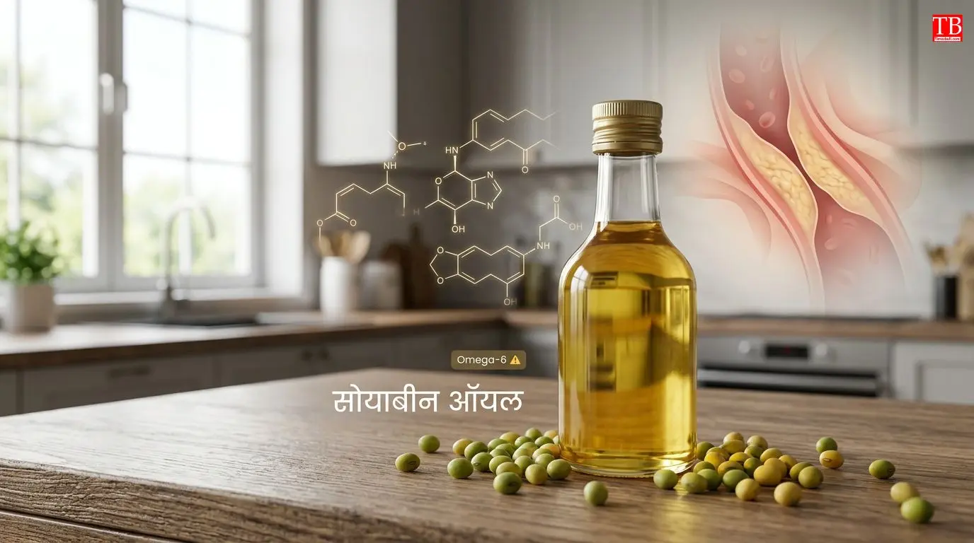 सोयाबीन का तेल – ओमेगा 6 की अधिकता