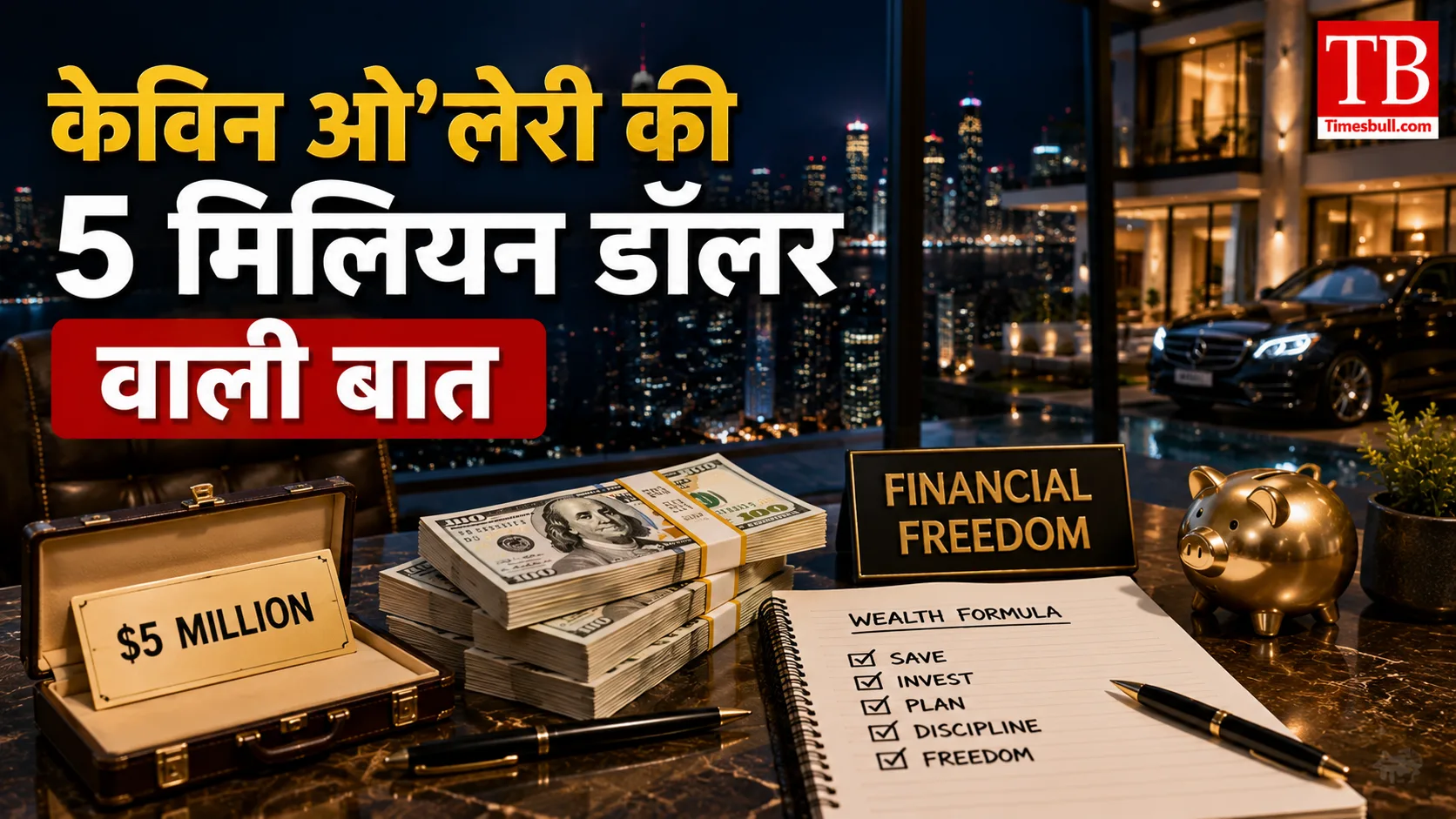 केविन ओ'लेरी की 5 मिलियन डॉलर वाली बात