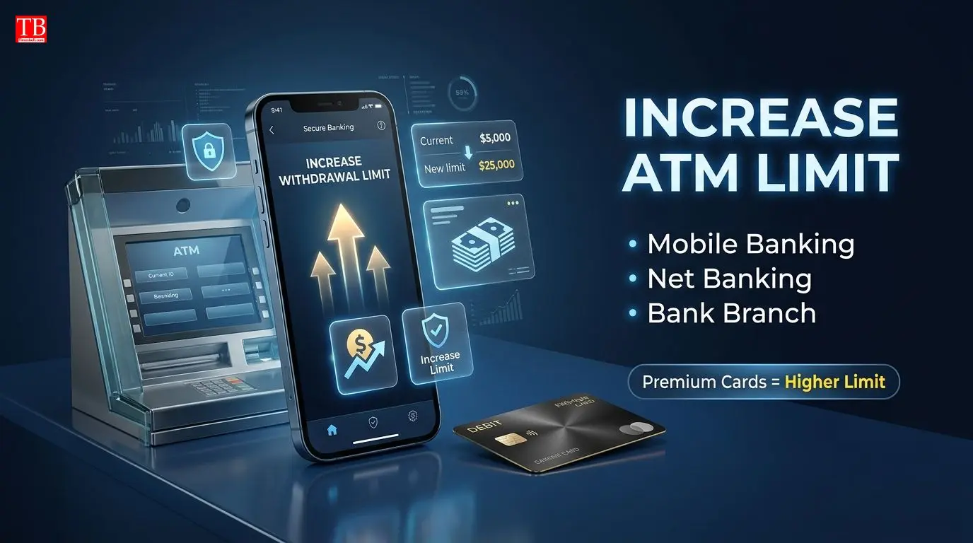 Can you increase the limit of your ATM card?