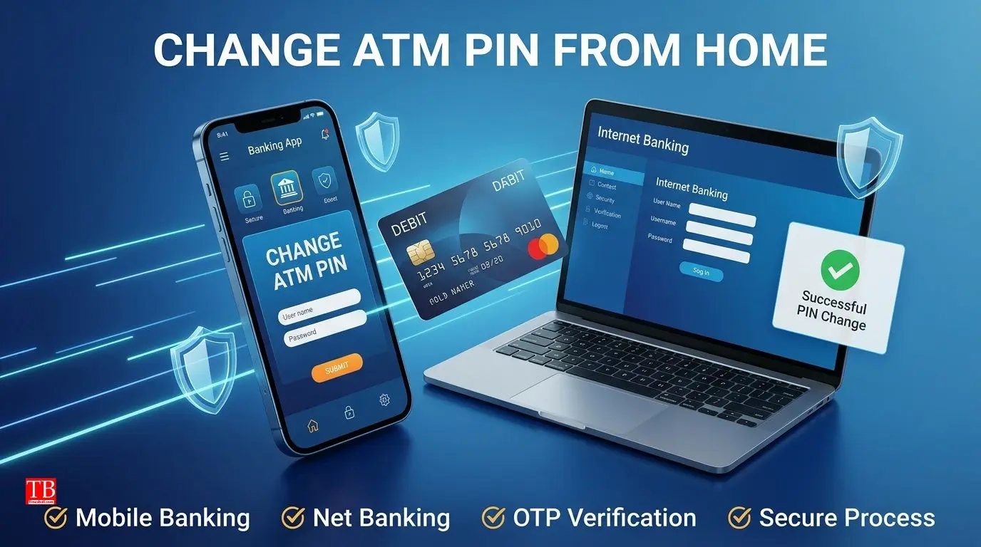 How can you change your ATM PIN from home?