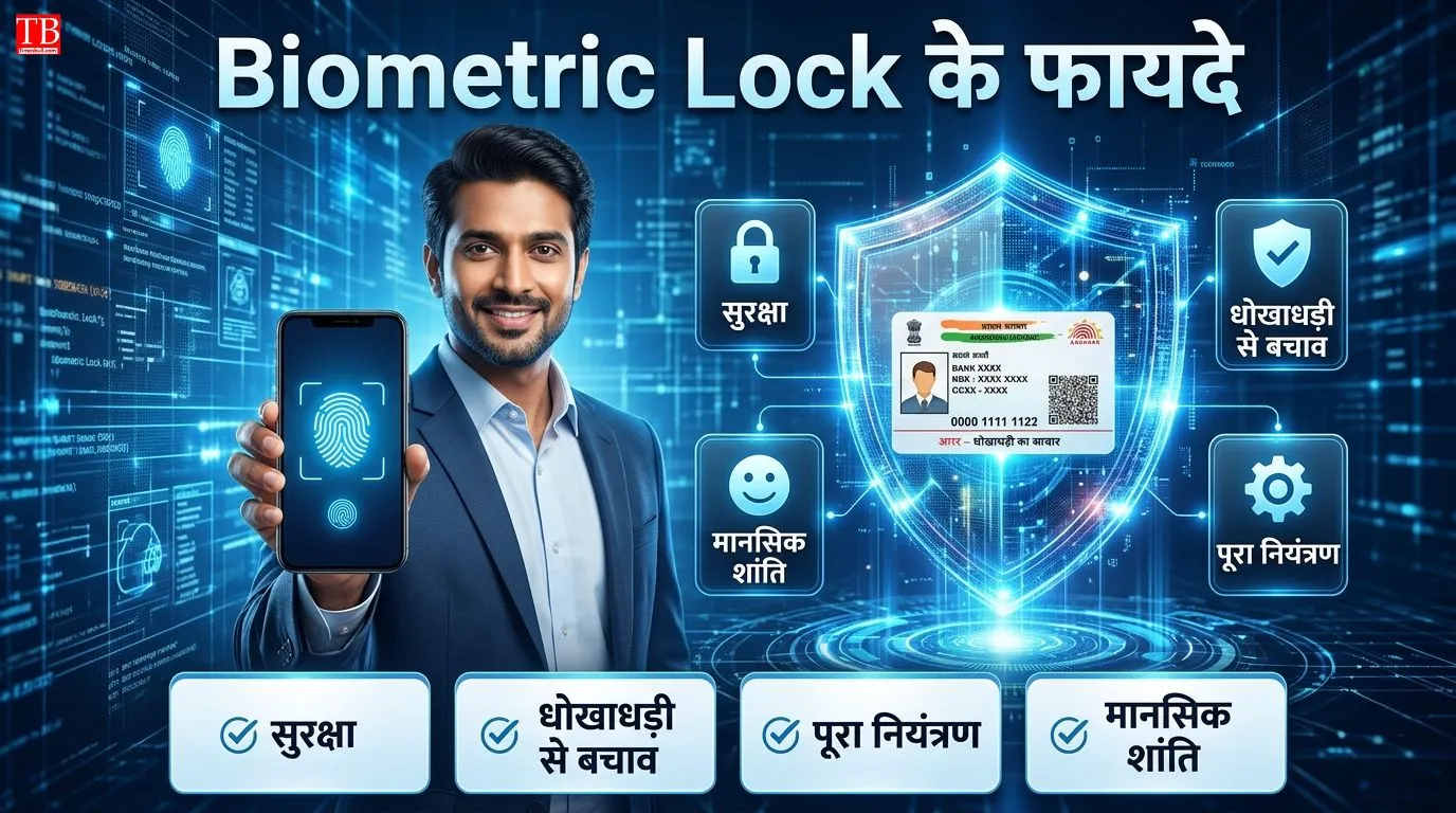 Aadhaar Biometric Lock के फायदे