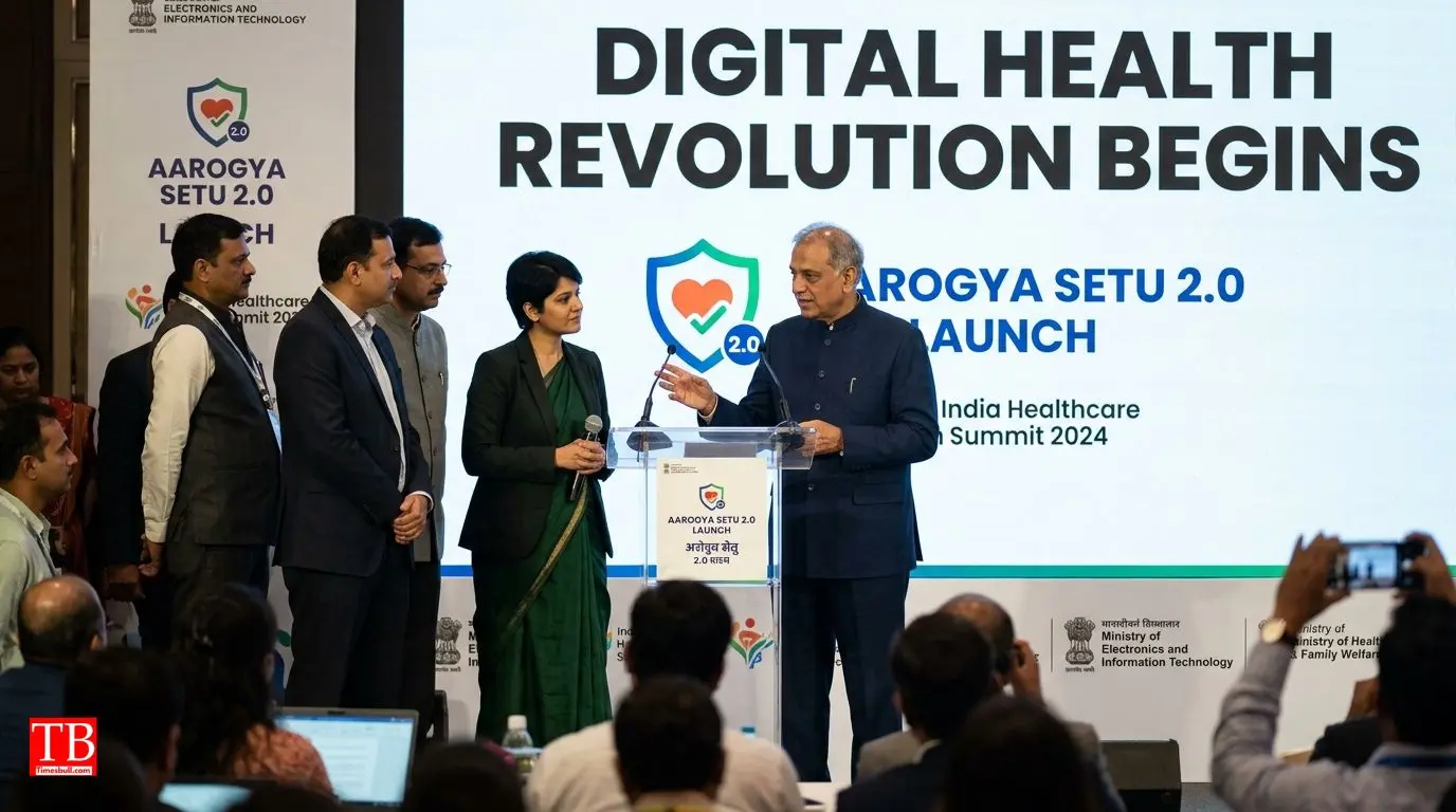 Aarogya Setu 2.0 Launch Event - The Dignitaries
