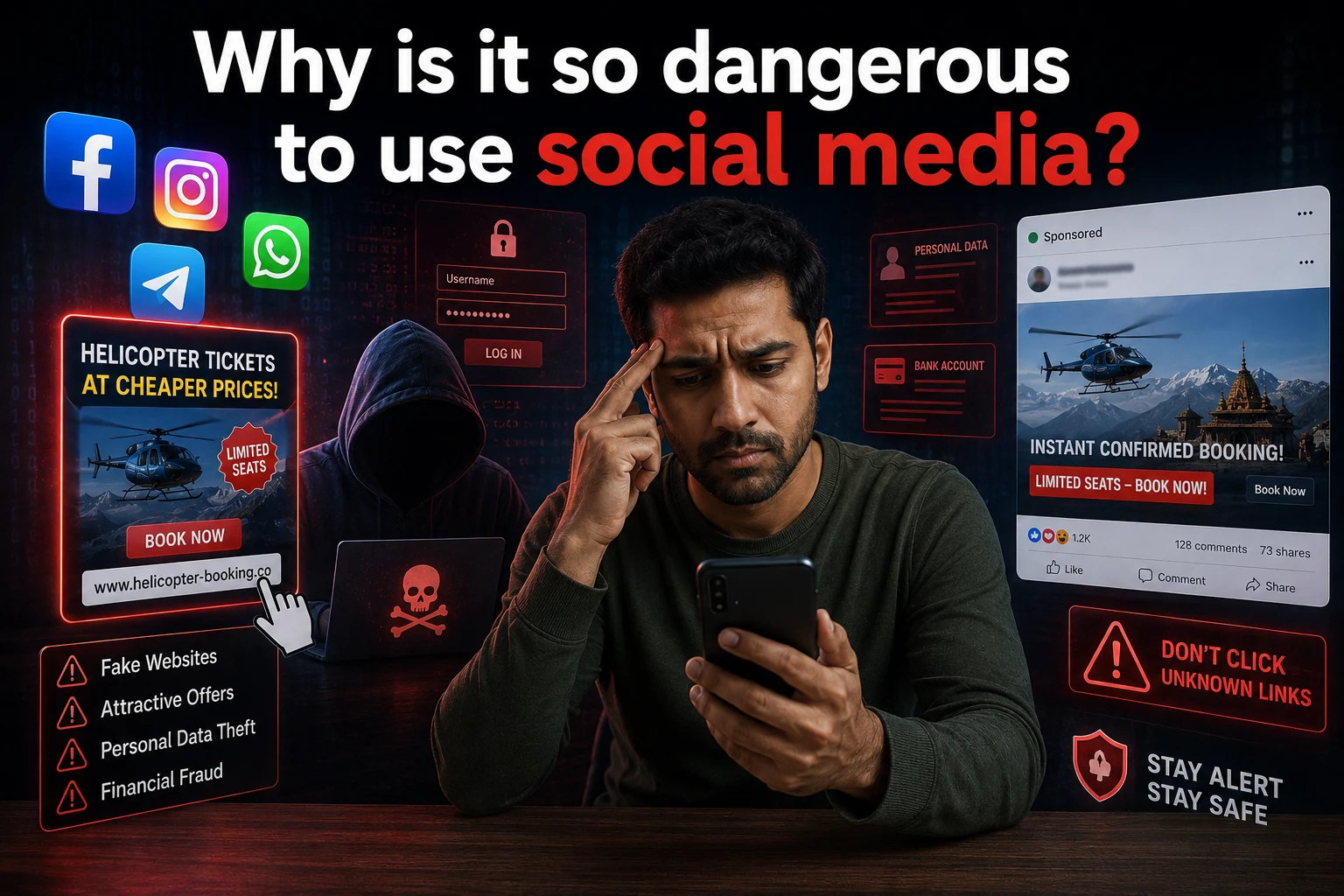 Why is it so dangerous to use social media?