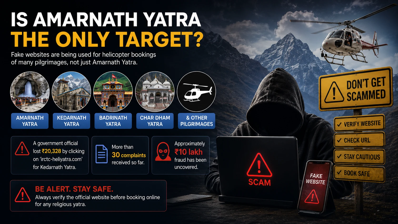 Is Amarnath Yatra the only target?